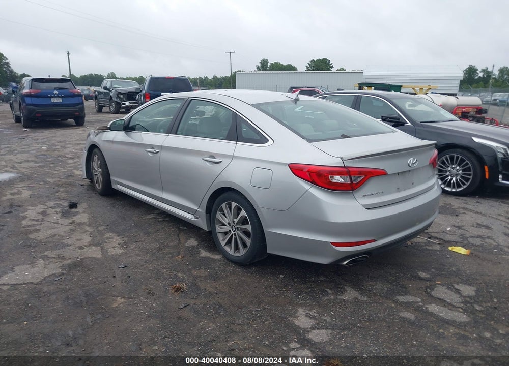 2015 HYUNDAI SONATA SPORT VIN: 5NPE34AFXFH078501