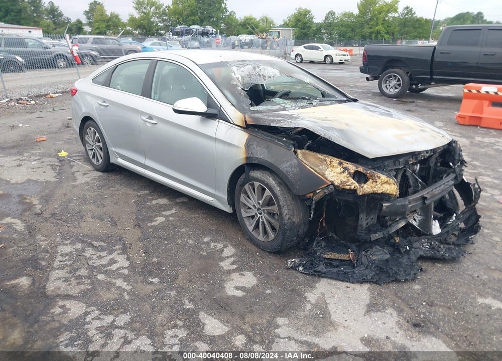 2015 HYUNDAI SONATA SPORT VIN: 5NPE34AFXFH078501