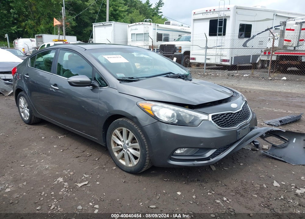 2014 KIA FORTE EX VIN: KNAFX4A85E5113726