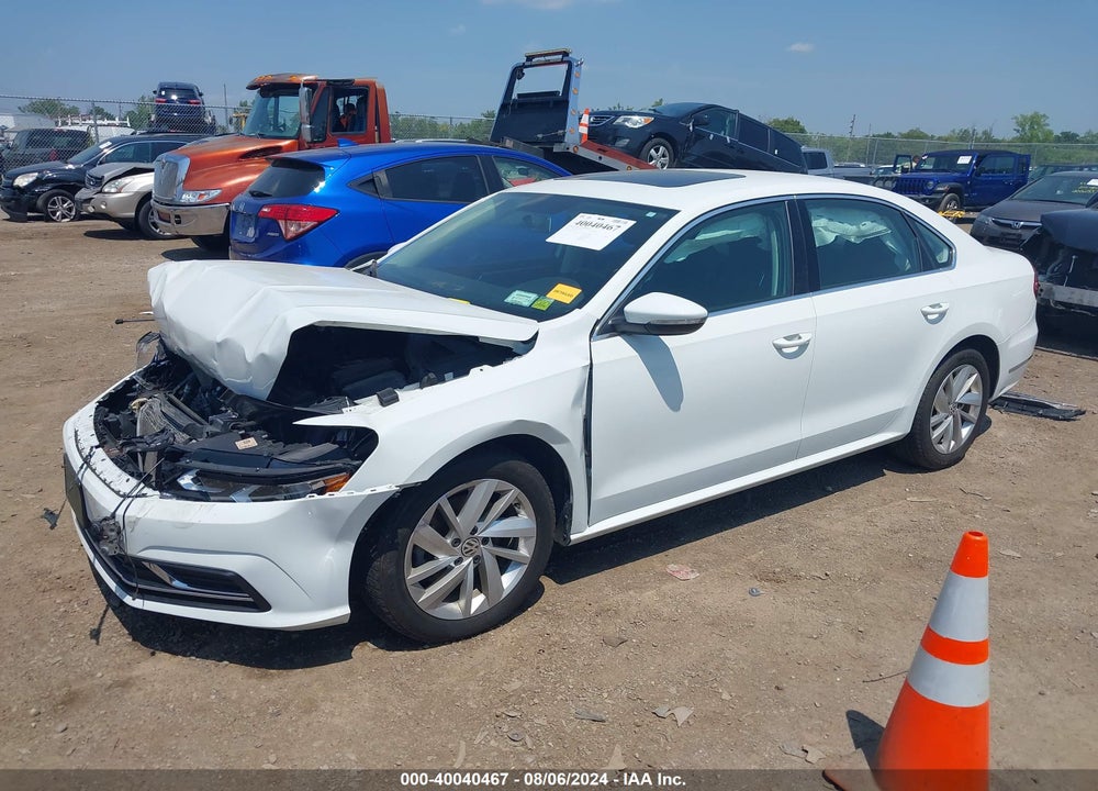 2018 VOLKSWAGEN PASSAT 2.0T SE VIN: 1VWBA7A39JC023801