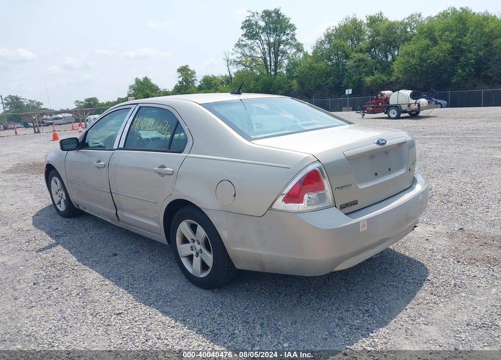 2009 FORD FUSION SE VIN: 3FAHP07Z99R110955