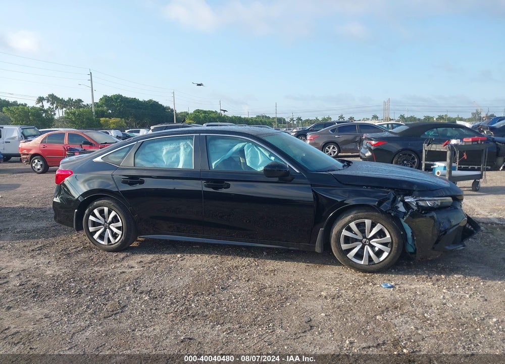 2024 HONDA CIVIC LX VIN: 2HGFE2F21RH522324