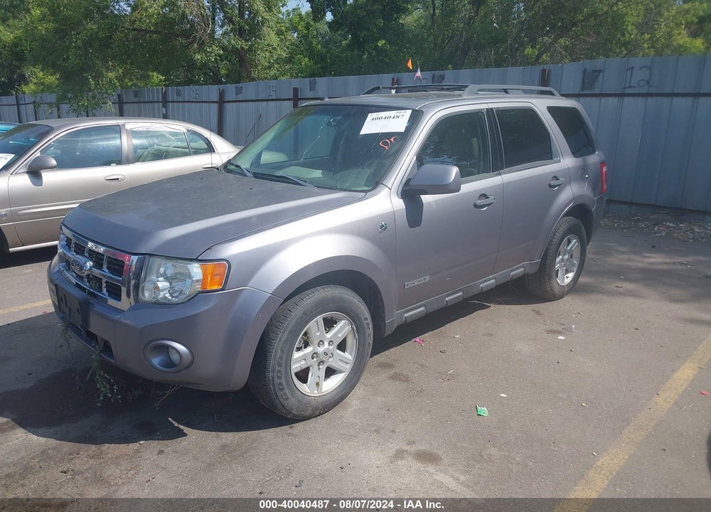 2008 FORD ESCAPE HYBRID VIN: 1FMCU59H78KA68315