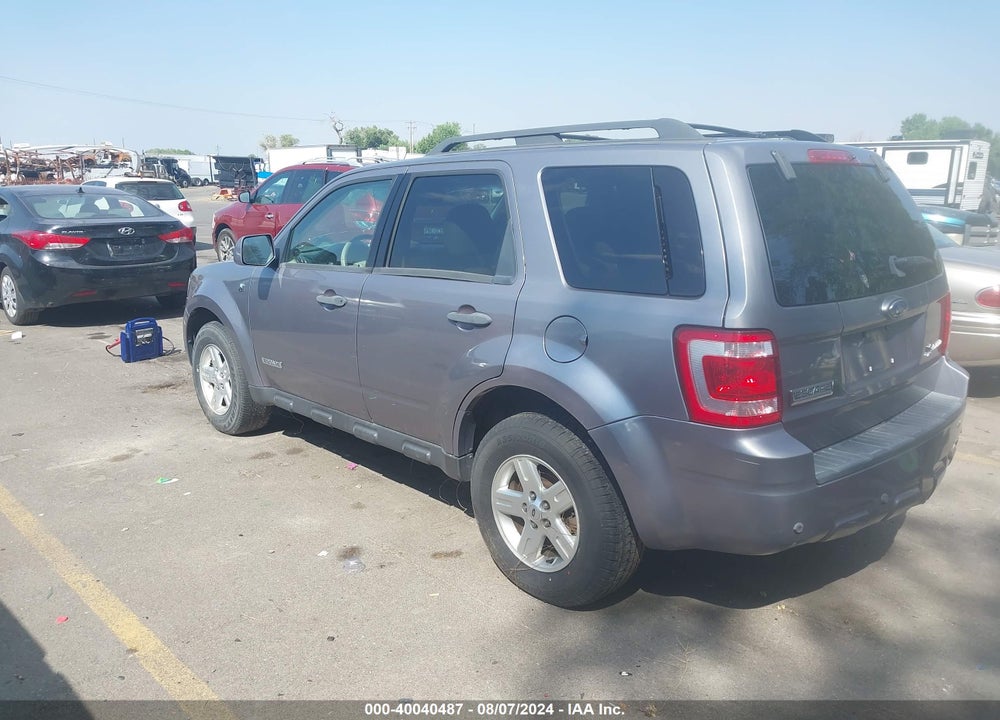 2008 FORD ESCAPE HYBRID VIN: 1FMCU59H78KA68315