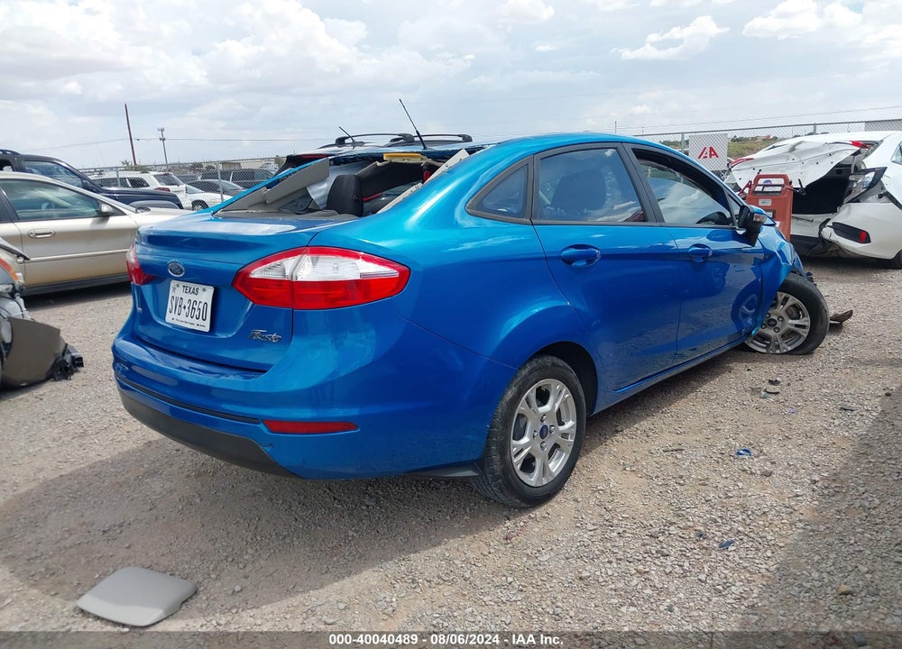 2015 FORD FIESTA SE VIN: 3FADP4BJXFM164684