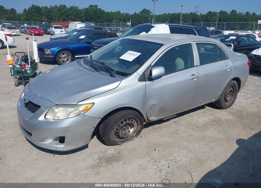 2010 TOYOTA COROLLA LE VIN: 1NXBU4EE7AZ354922