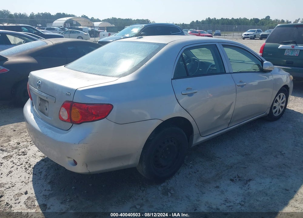 2010 TOYOTA COROLLA LE VIN: 1NXBU4EE7AZ354922