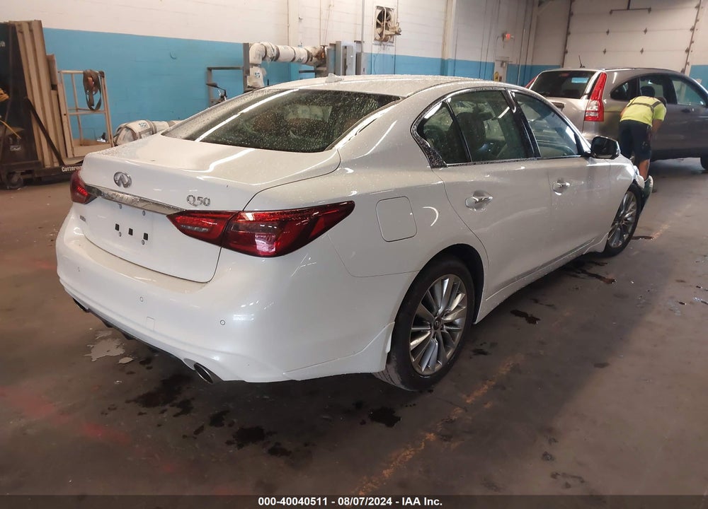 2023 INFINITI Q50 LUXE AWD VIN: JN1EV7BR4PM542297