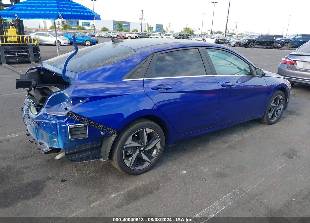 2023 HYUNDAI ELANTRA HYBRID LIMITED VIN: KMHLN4AJ8PU088680