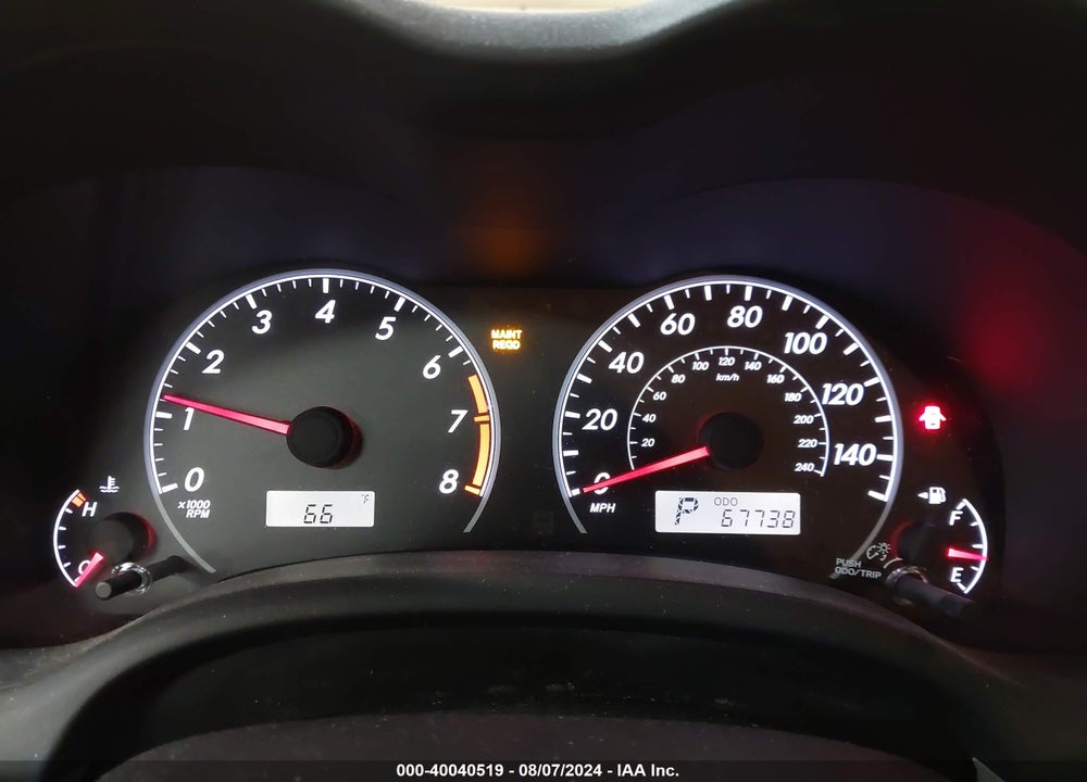 2012 TOYOTA COROLLA LE VIN: 2T1BU4EE6CC907404