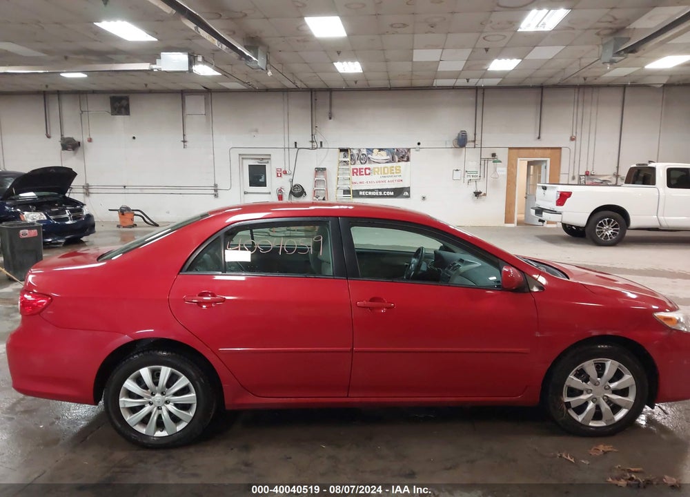2012 TOYOTA COROLLA LE VIN: 2T1BU4EE6CC907404