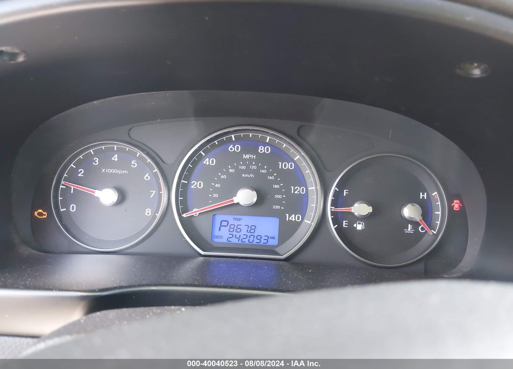 2011 HYUNDAI SANTA FE GLS VIN: 5XYZG3ABXBG065505