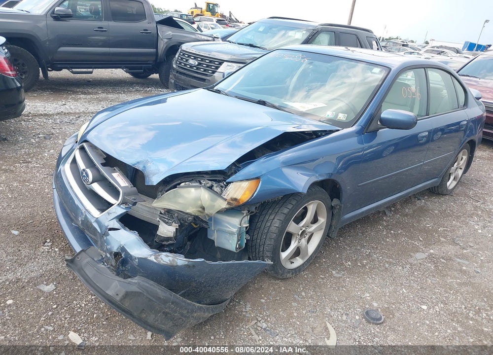 2008 SUBARU LEGACY 2.5I VIN: 4S3BL616987225753