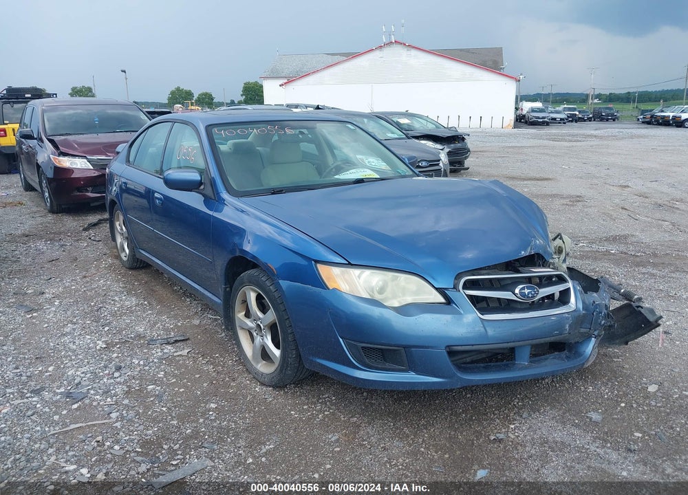 2008 SUBARU LEGACY 2.5I VIN: 4S3BL616987225753