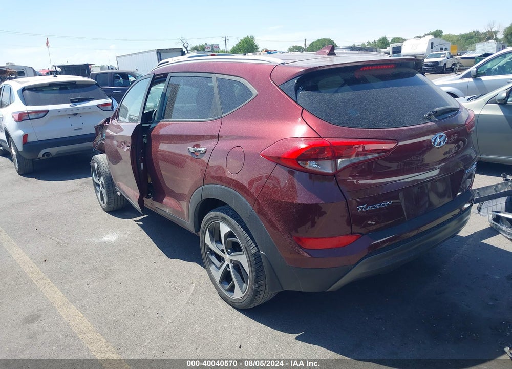 2016 HYUNDAI TUCSON LIMITED VIN: KM8J3CA2XGU163573