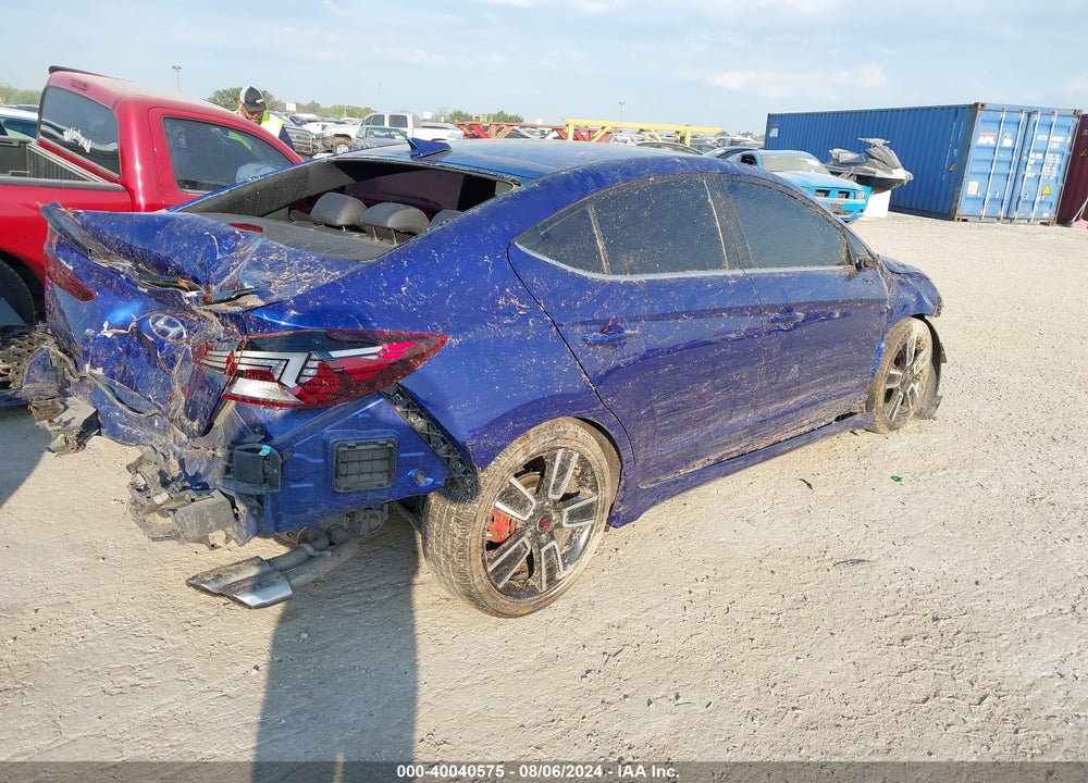 2020 HYUNDAI ELANTRA SPORT VIN: KMHD04LB3LU037977