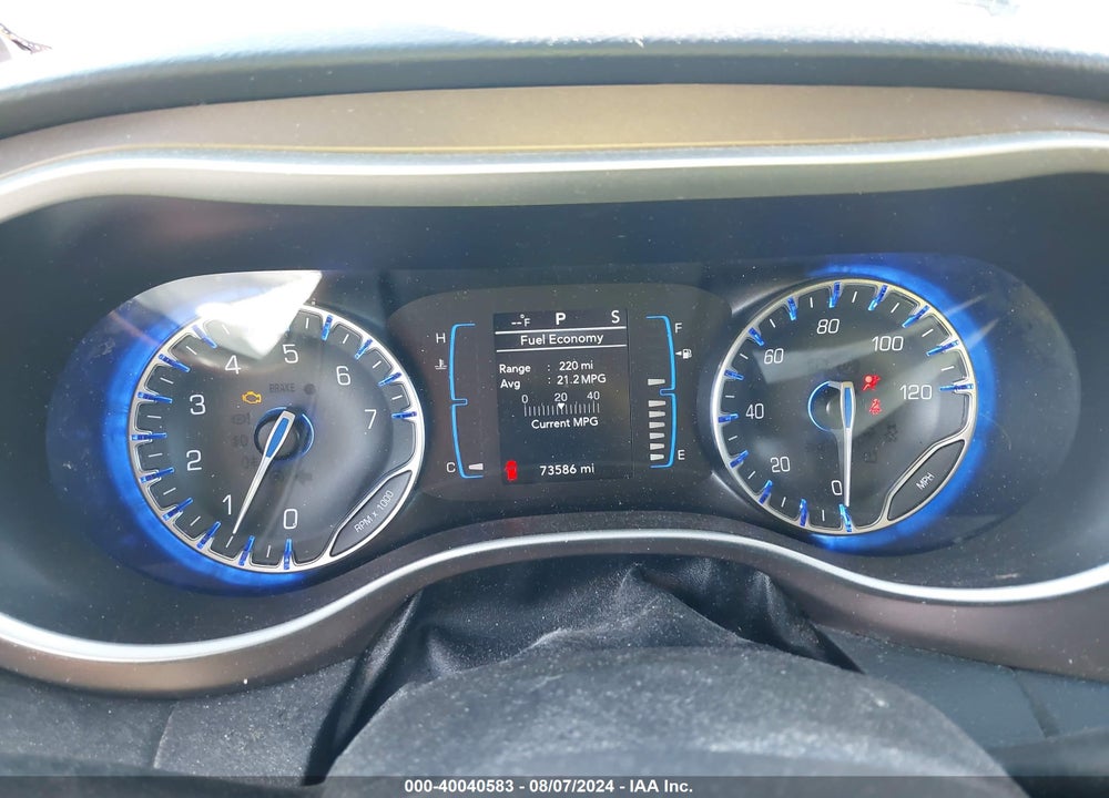 2017 CHRYSLER PACIFICA TOURING VIN: 2C4RC1DGXHR520333