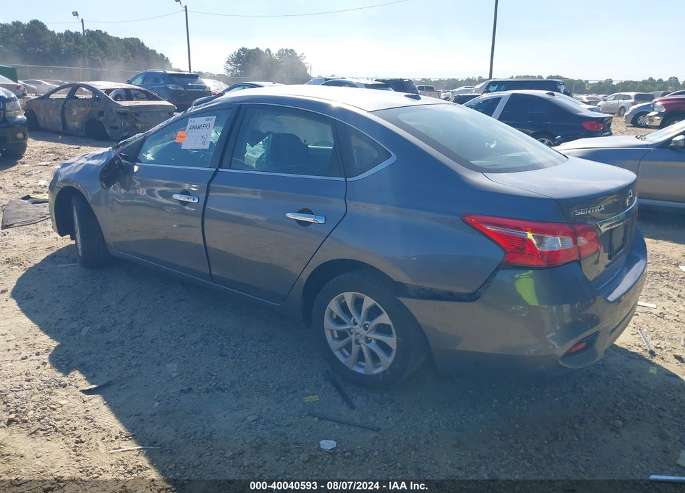 2019 NISSAN SENTRA SV VIN: 3N1AB7AP3KY435125
