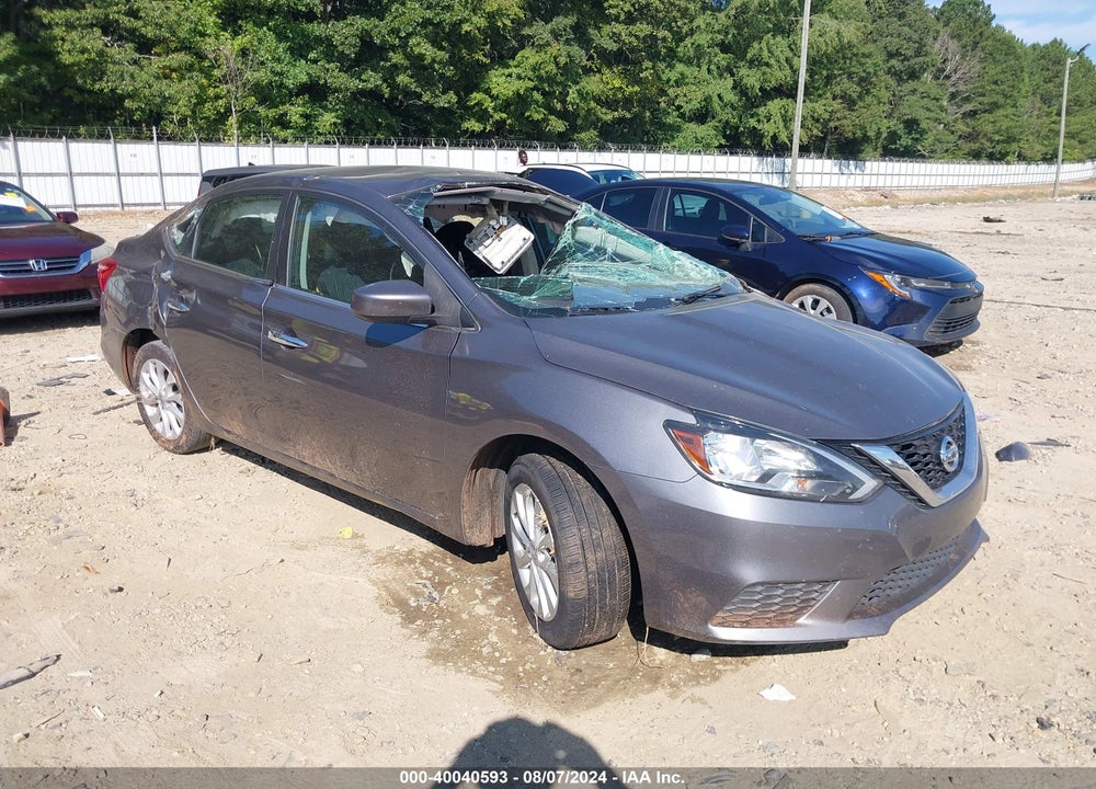 2019 NISSAN SENTRA SV VIN: 3N1AB7AP3KY435125