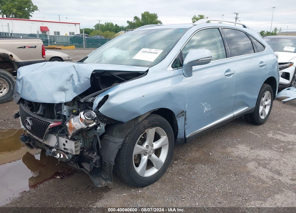 2010 LEXUS RX 350 VIN: 2T2BK1BA4AC028451