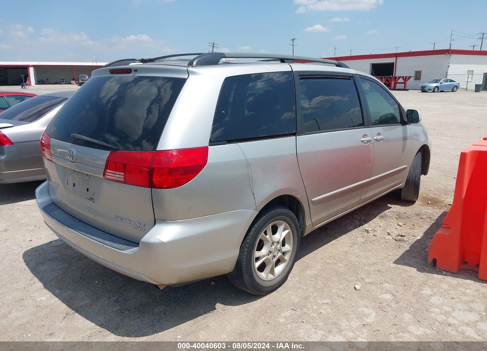 2004 TOYOTA SIENNA XLE VIN: 5TDBA22C04S004951