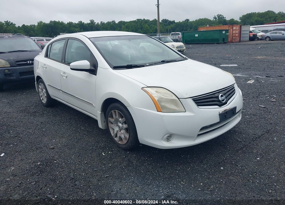 2012 NISSAN SENTRA 2.0 S VIN: 3N1AB6AP7CL682690