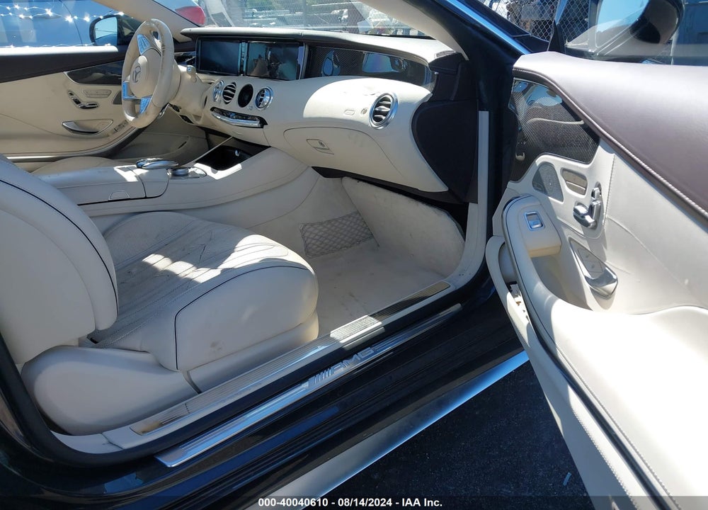2016 MERCEDES-BENZ AMG S 63 4MATIC VIN: WDDXJ7JB6GA011437