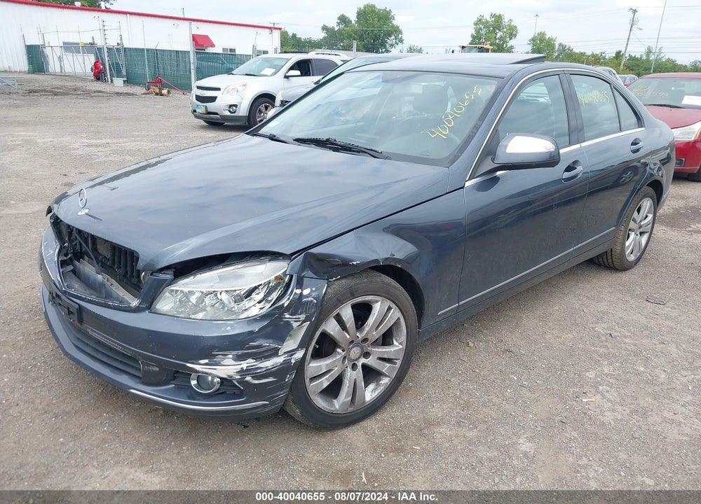2009 MERCEDES-BENZ C 300 LUXURY/SPORT VIN: WDDGF54X29R042590