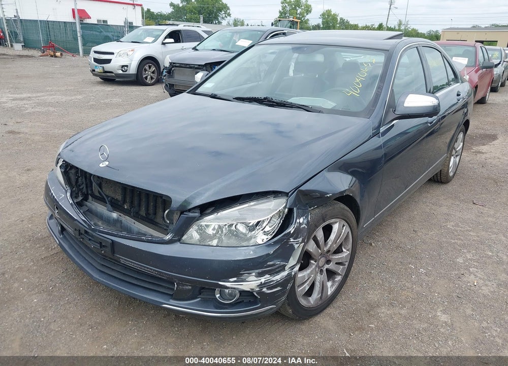 2009 MERCEDES-BENZ C 300 LUXURY/SPORT VIN: WDDGF54X29R042590