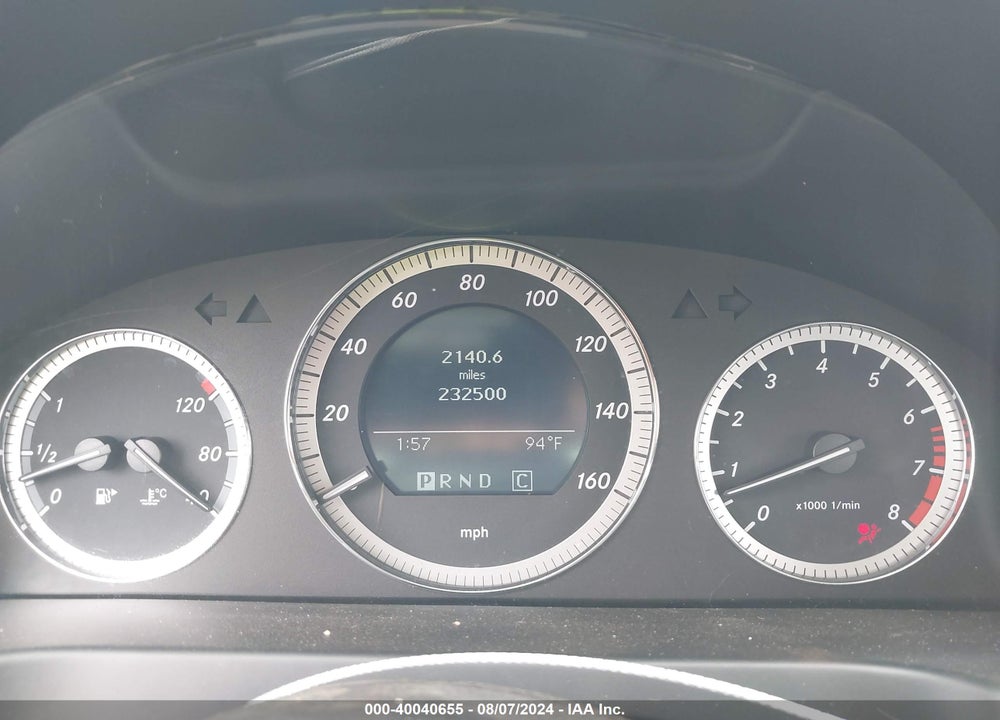 2009 MERCEDES-BENZ C 300 LUXURY/SPORT VIN: WDDGF54X29R042590