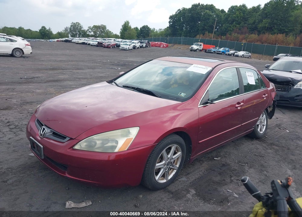 2003 HONDA ACCORD 3.0 EX VIN: 1HGCM66593A007164