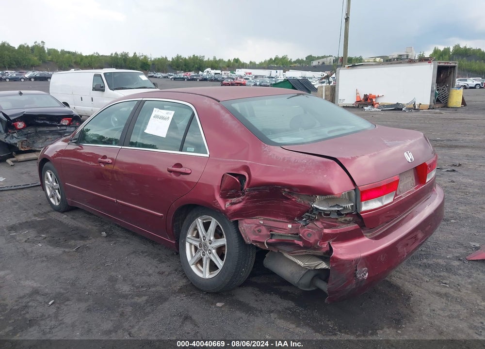 2003 HONDA ACCORD 3.0 EX VIN: 1HGCM66593A007164