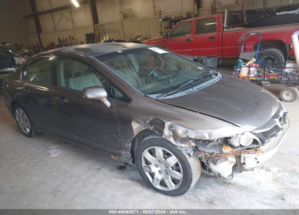 2009 HONDA CIVIC LX VIN: 2HGFA16559H512010