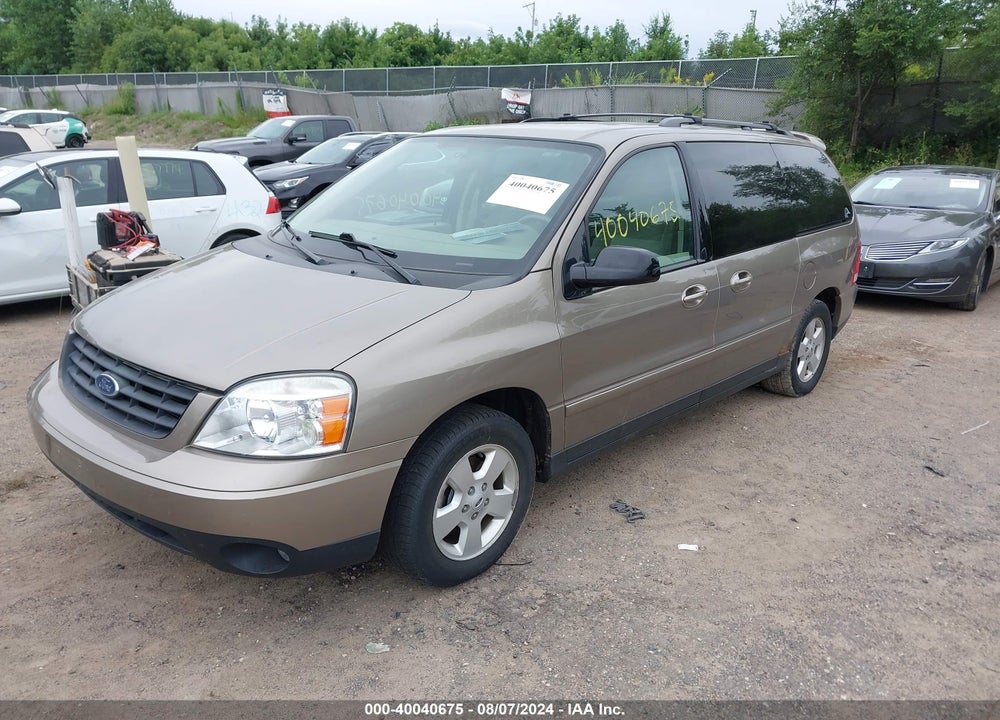 2005 FORD FREESTAR SES VIN: 2FMDA57645BA46339