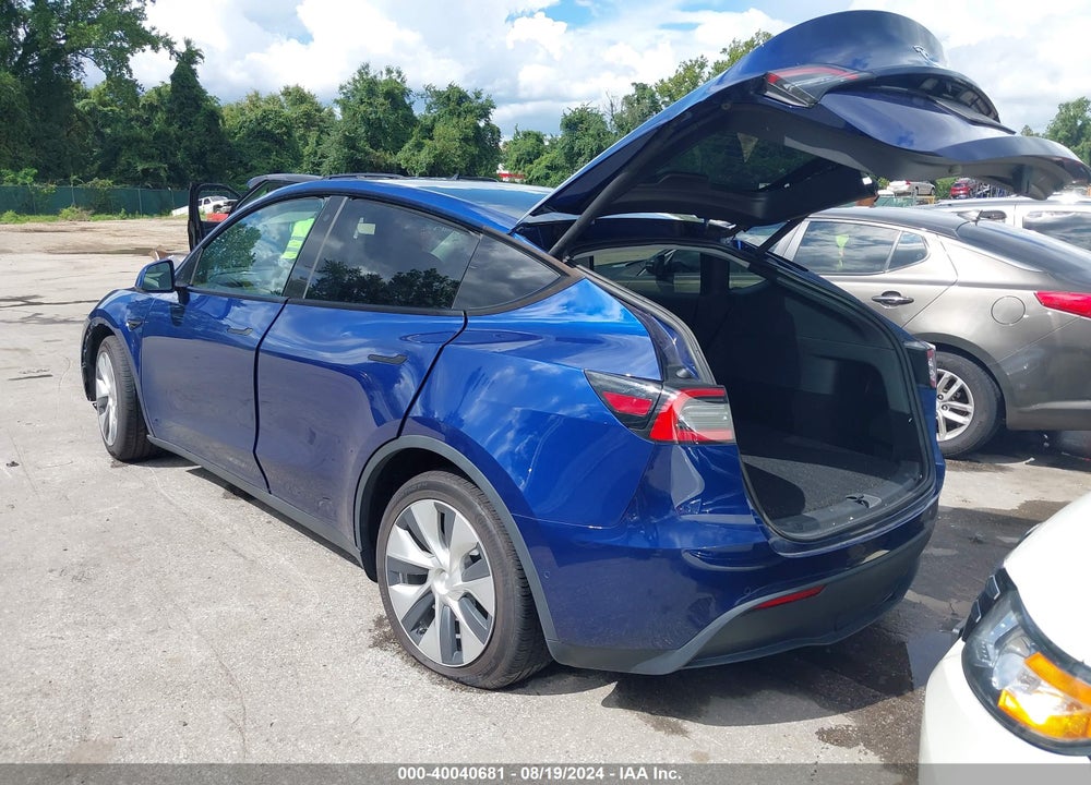 2020 TESLA MODEL Y LONG RANGE DUAL MOTOR ALL-WHEEL DRIVE VIN: 5YJYGDEE4LF046933