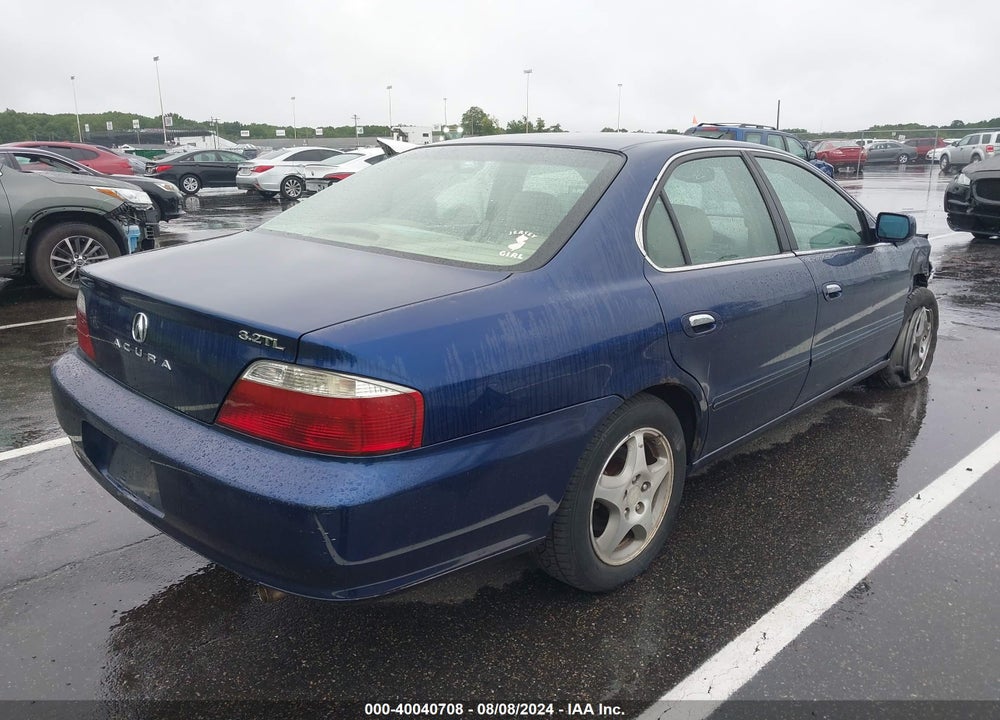 2002 ACURA TL 3.2 VIN: 19UUA56622A055703