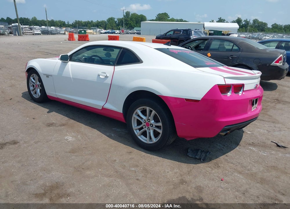 2013 CHEVROLET CAMARO 1LT VIN: 2G1FB1E36D9178481