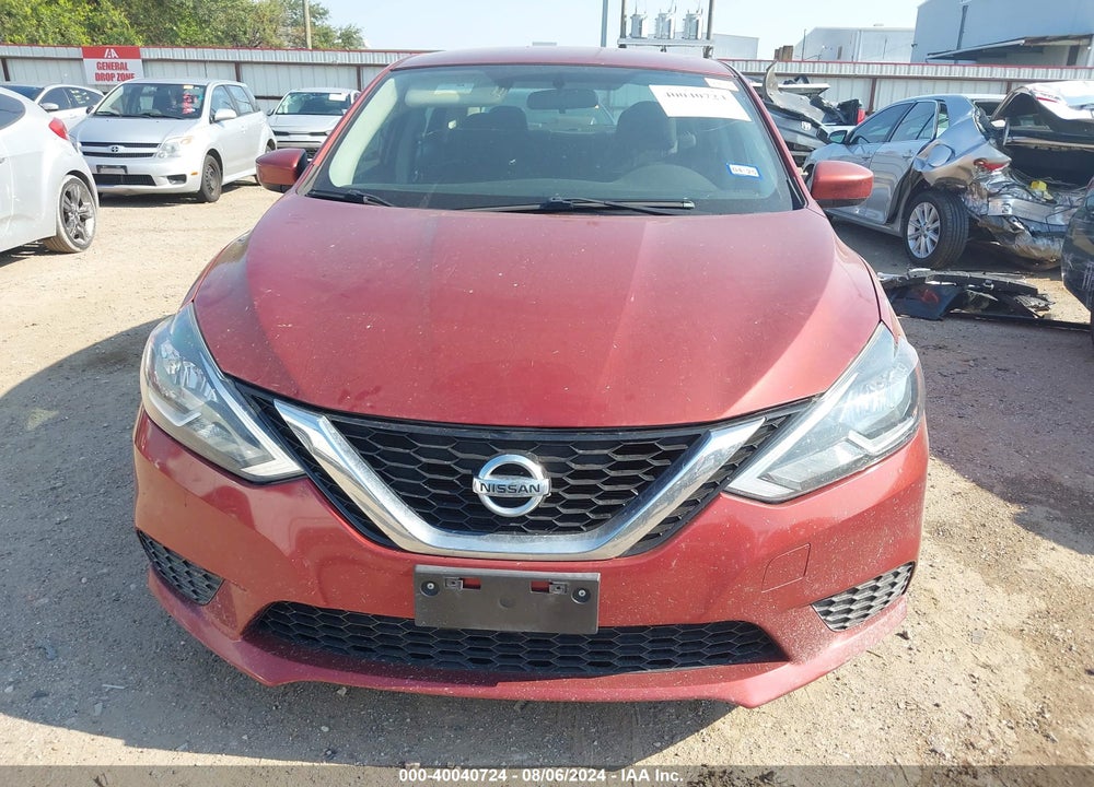 2017 NISSAN SENTRA SV VIN: 3N1AB7AP9HY283067