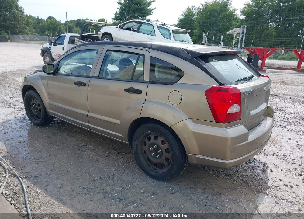 2007 DODGE CALIBER SXT VIN: 1B3HB48B87D163655