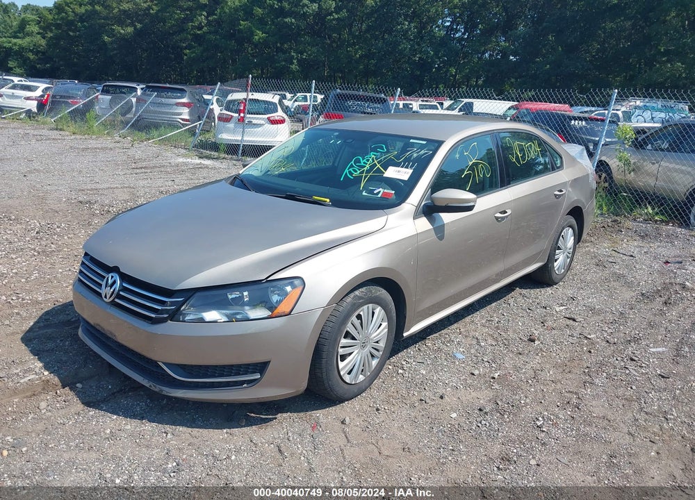 2015 VOLKSWAGEN PASSAT 1.8T S VIN: 1VWAT7A32FC045765