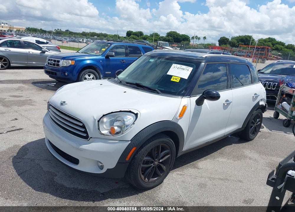 2011 MINI COOPER COUNTRYMAN VIN: WMWZB3C57BWH94571