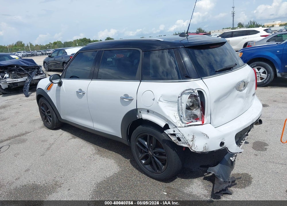 2011 MINI COOPER COUNTRYMAN VIN: WMWZB3C57BWH94571