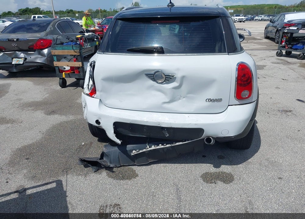 2011 MINI COOPER COUNTRYMAN VIN: WMWZB3C57BWH94571