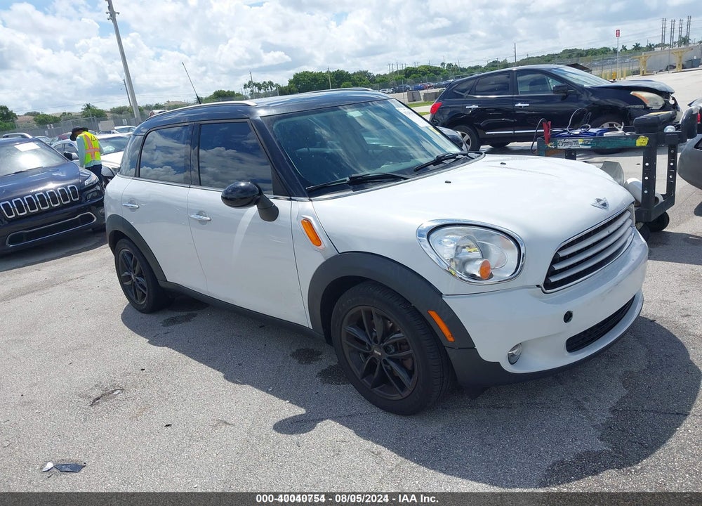 2011 MINI COOPER COUNTRYMAN VIN: WMWZB3C57BWH94571