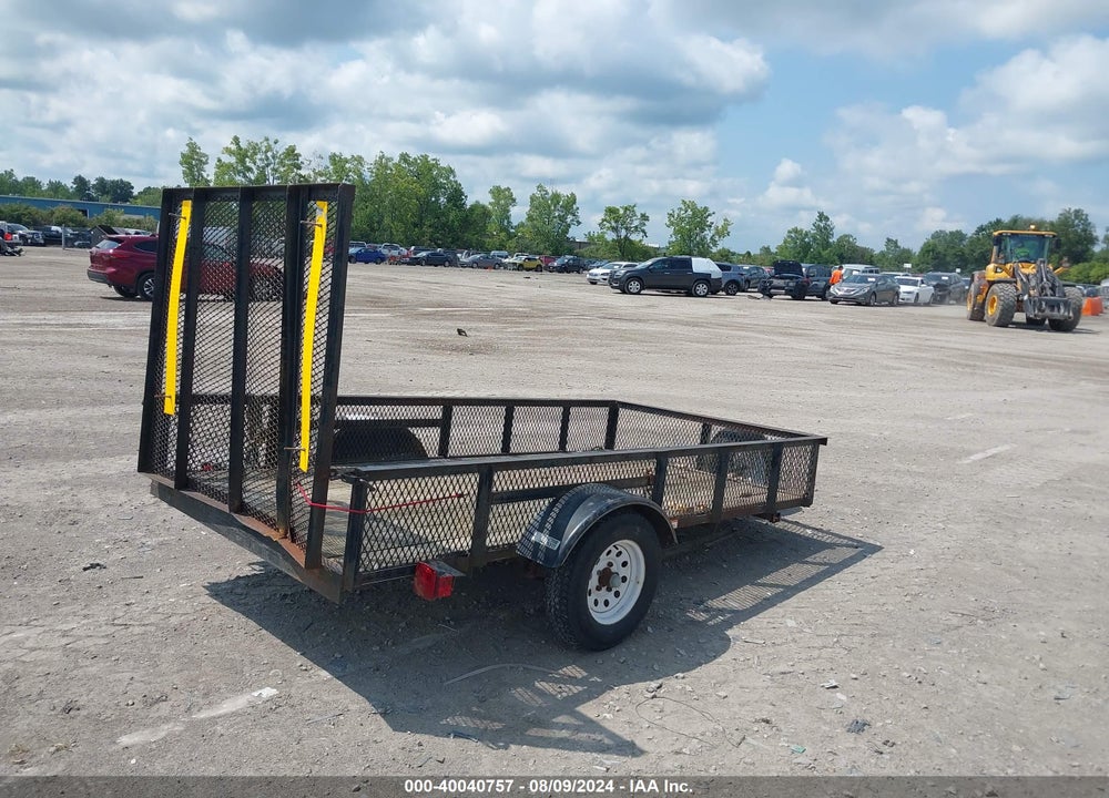 2010 CARRY ON 5X10  TRAILER VIN: 000000