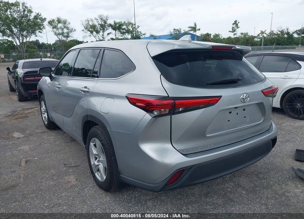 2020 TOYOTA HIGHLANDER LE VIN: 5TDBZRBH7LS039661