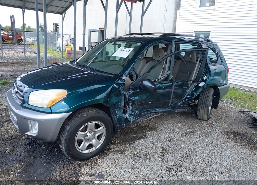 2002 TOYOTA RAV4 VIN: JTEHH20V826031656