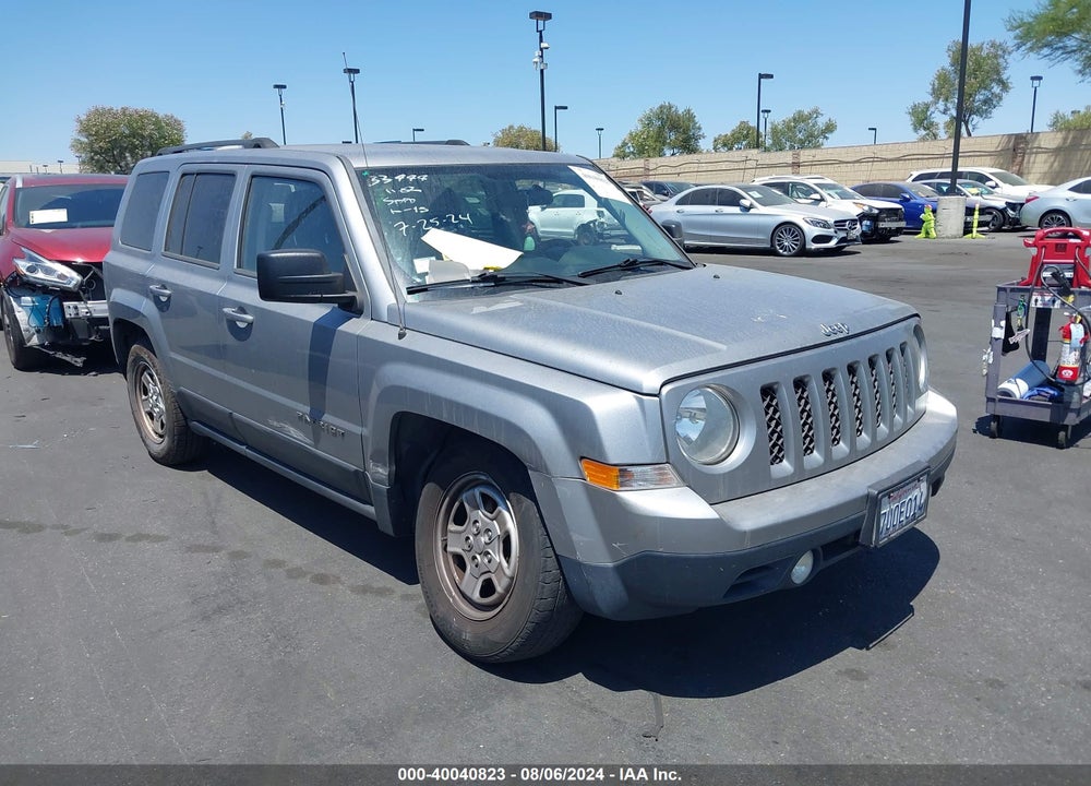 2015 JEEP PATRIOT SPORT VIN: 1C4NJPBA1FD273015