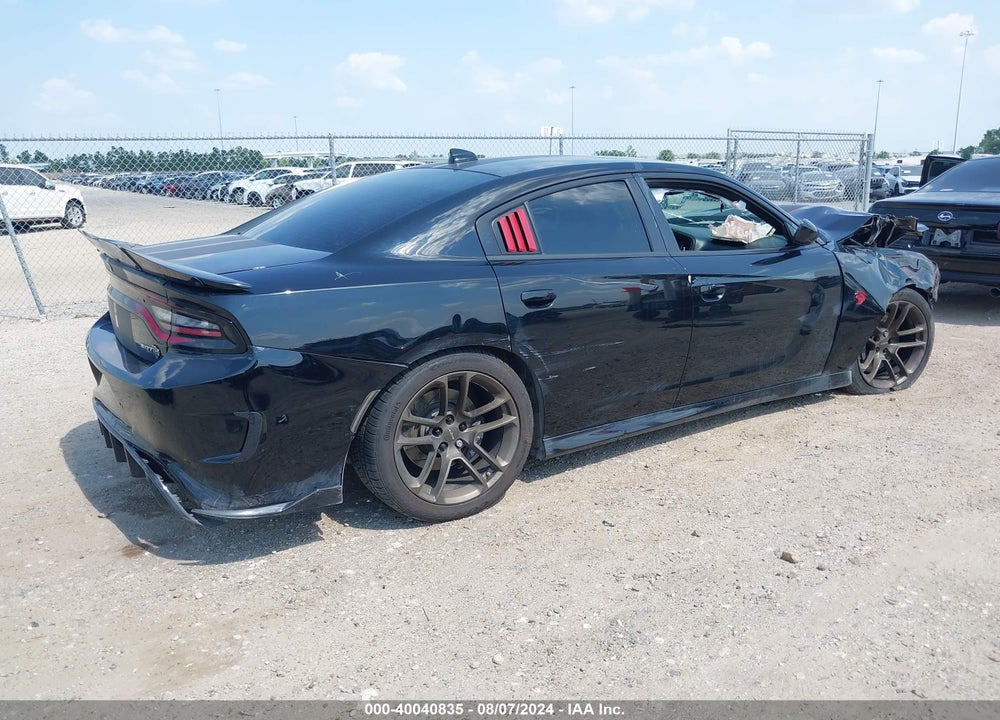 2019 DODGE CHARGER SRT HELLCAT RWD VIN: 2C3CDXL93KH571716