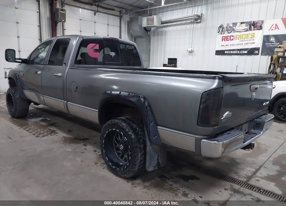 2008 DODGE RAM 2500 SLT VIN: 3D7KS28A58G193562